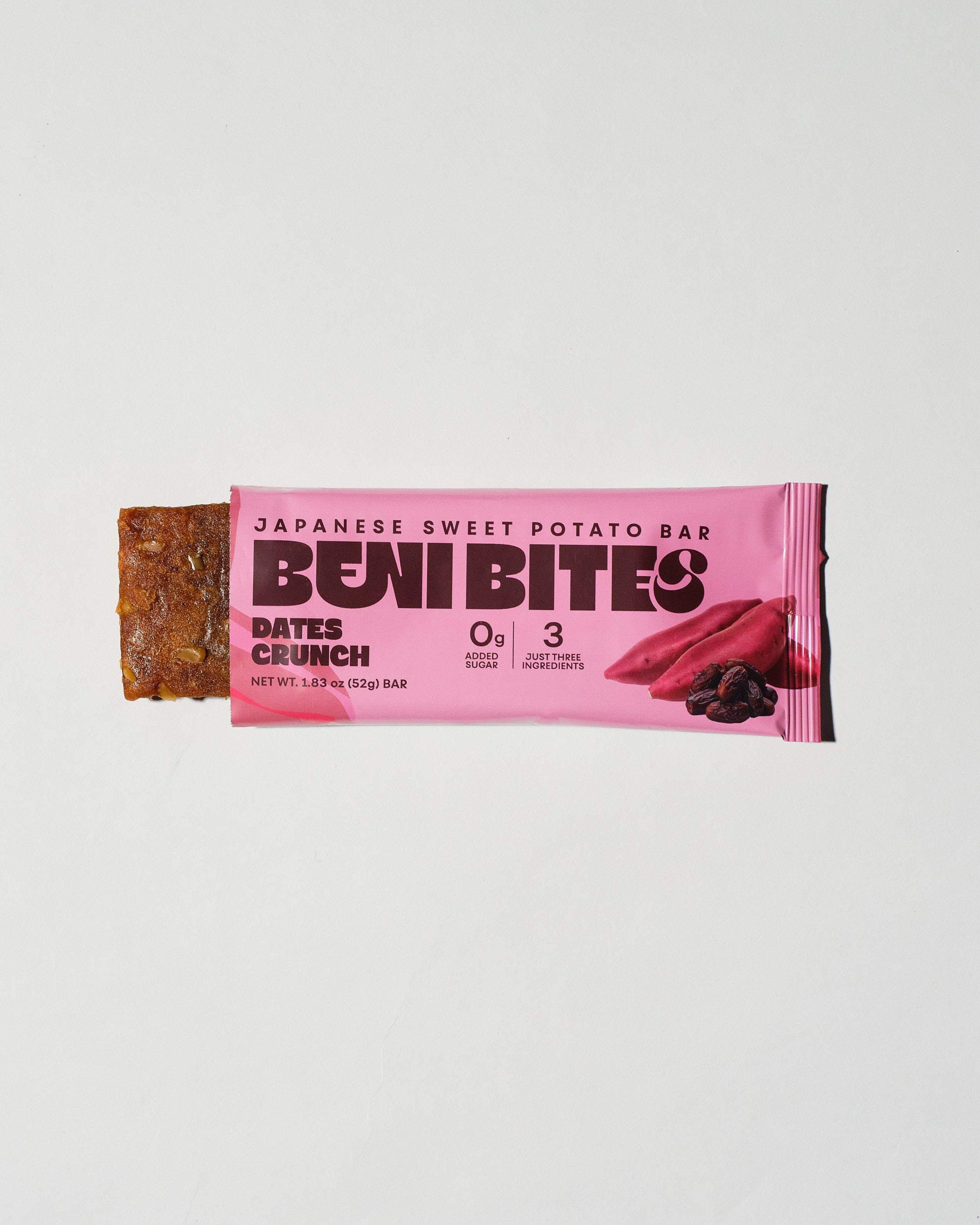 BENIBITES Japanese Dried Sweet Potato Bar Dates Crunch