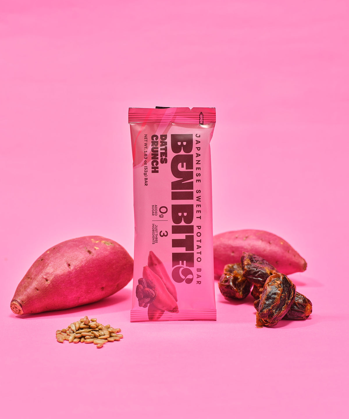 BENIBITES Japanese Dried Sweet Potato Bar Dates Crunch