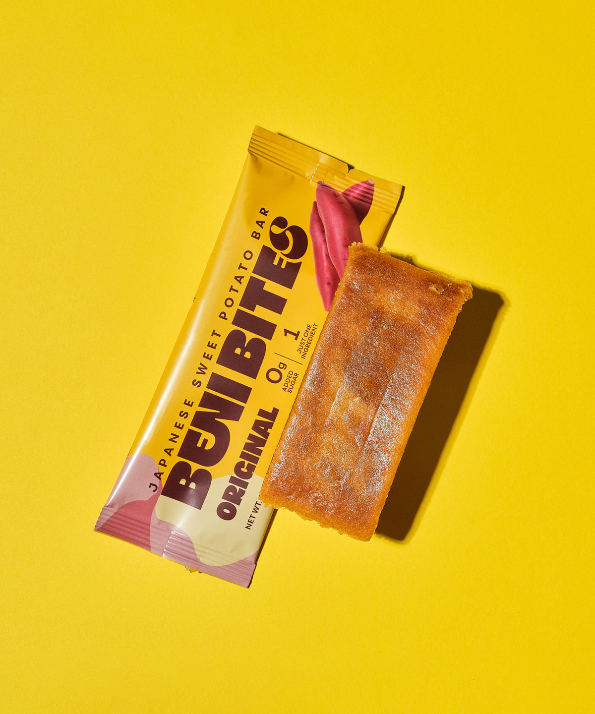 BENI BITES Japanese Dried Sweet Potato Bar Original 4bar +1 FREE bar