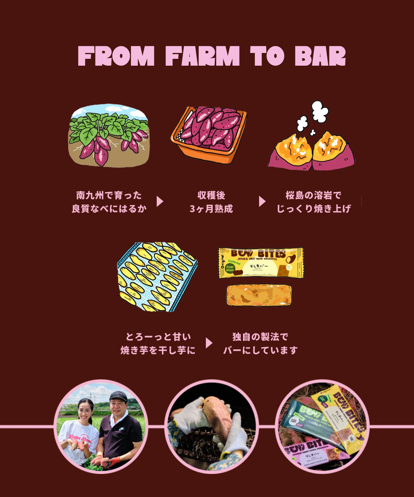 【25%OFF】 BENI BITES 干し芋バー 5種 お試しセット【初回限定&送料無料】
