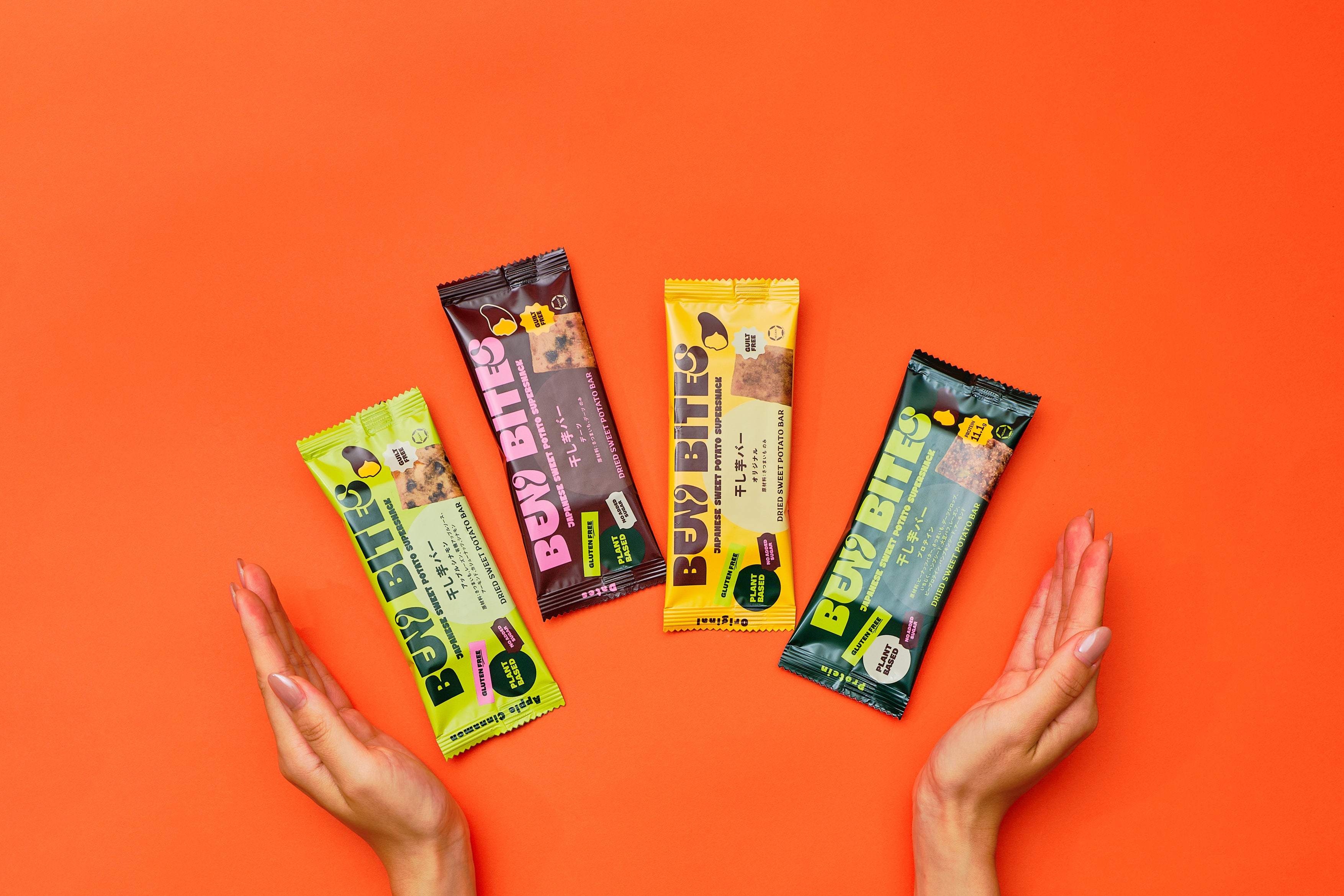 [Official Online Shop & First Time Only] BENI BITES Dried Sweet Potato Bar 4 Types 45% OFF Trial Set