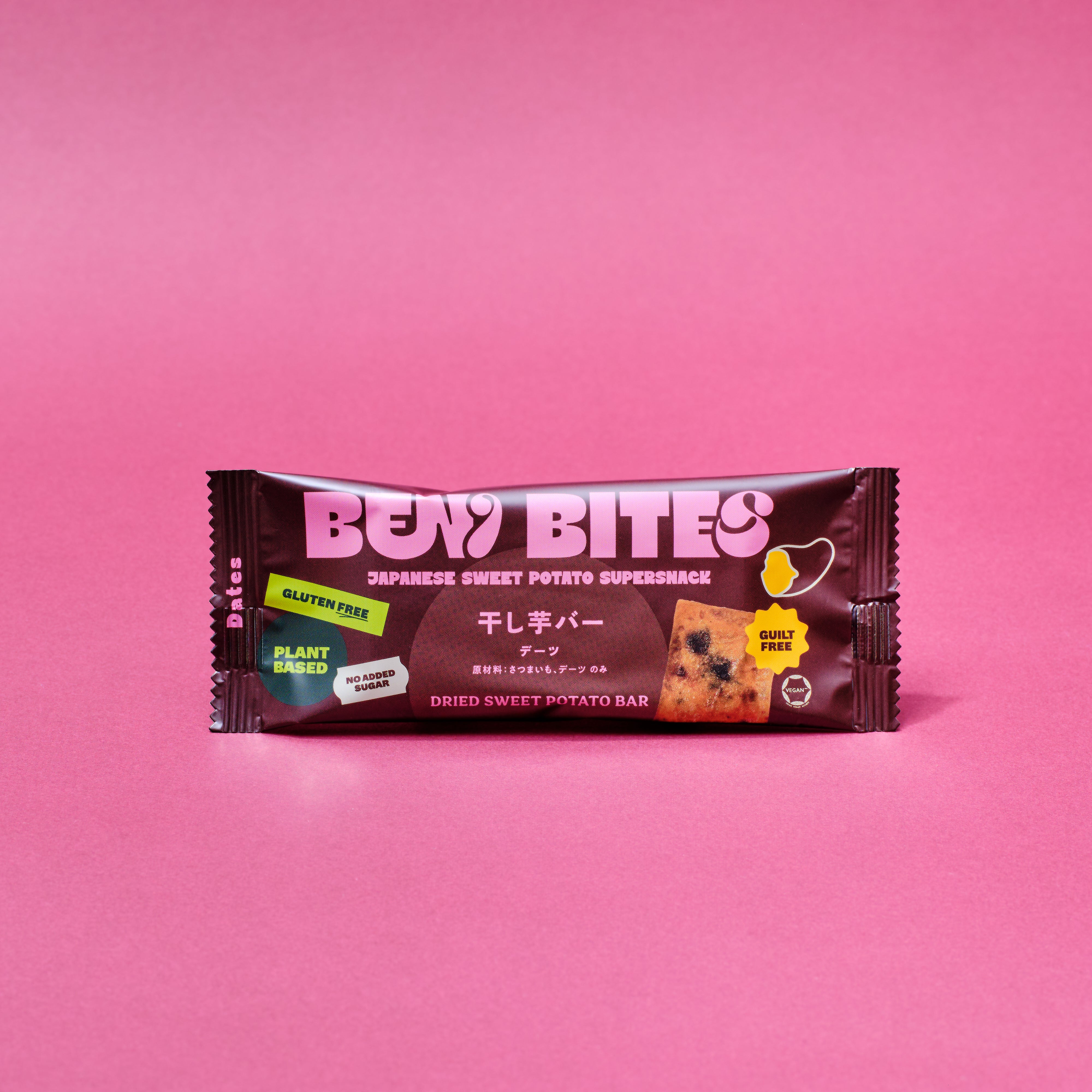 [Official Online Shop Exclusive] BENI BITES Dried Sweet Potato Bars with Dates 8 Bars + 1 Free Bar