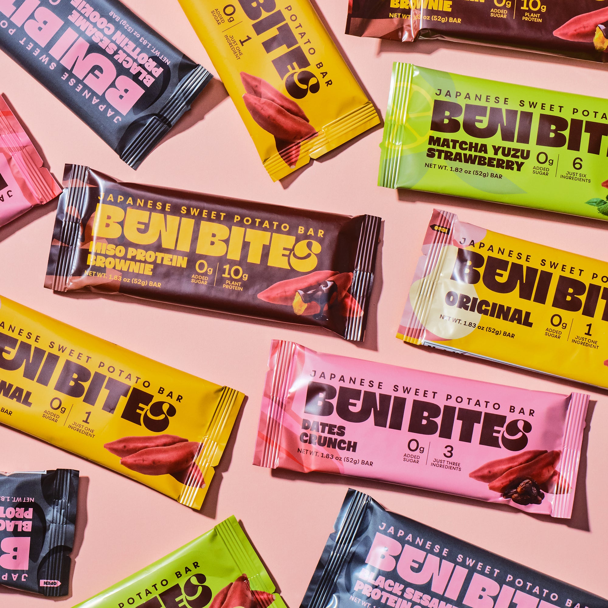 [Official Online Shop & First Time Only] BENI BITES Dried Sweet Potato Bar 4 Types 45% OFF Trial Set